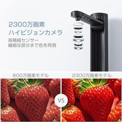iCODIS スキャナー A3 ブックスキャナー ドキュメントスキャナー: 2300万画素 書画カメラ 非破壊 自炊 多言語OCR PDF化 コンパクト 携帯 領収書 名刺 書籍電子化 Mac/Windows 事務所/教育機関/在宅ワーク用の画像