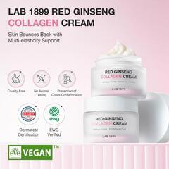 【韓国コスメ】LAB1899 レッドジンセンコラーゲンクリーム 高保湿の画像
