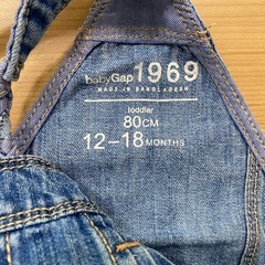 baby gap キッズ服セット ネイビー デニム 80サイズの画像