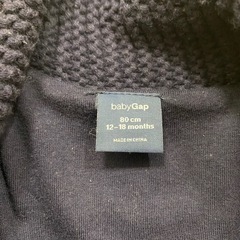 baby gap キッズ服セット ネイビー デニム 80サイズの画像