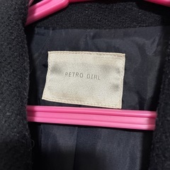 RETRO GIRL ロングコート ネイビーの画像