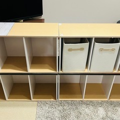 収納棚　4個セットの画像