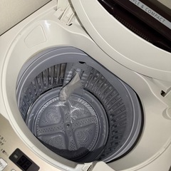 SHARP 全自動電気洗濯機　ES-GE6D-Tの画像