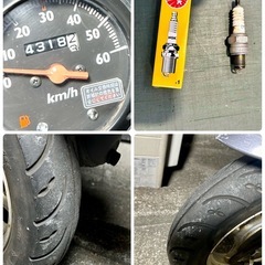 AF61トゥデイ✨オイルとプラグ交換済み❗️シートも張り替えました　下取りや配達可能の画像