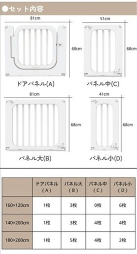 GU MODE ベビーサークル　ベビーゲート