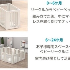 GU MODE ベビーサークル　ベビーゲートの画像