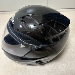 バイク　フルフェイスヘルメットの画像