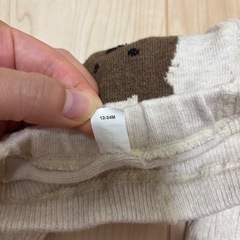 GAP くま　レギンス　12-24mの画像