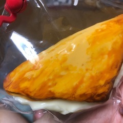 食用シリコン いちご生クリームクレープ スクイーズ 未使用の画像