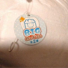 【にゅうしちゃん】歯 BIGぬいぐるみの画像