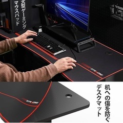 ゲーミングデスクの画像