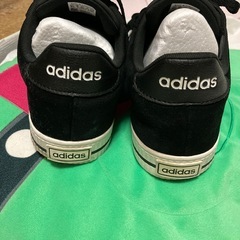 adidas アディダス スニーカー メンズ 27.5ブラックの画像