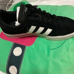 adidas アディダス スニーカー メンズ 27.5ブラックの画像