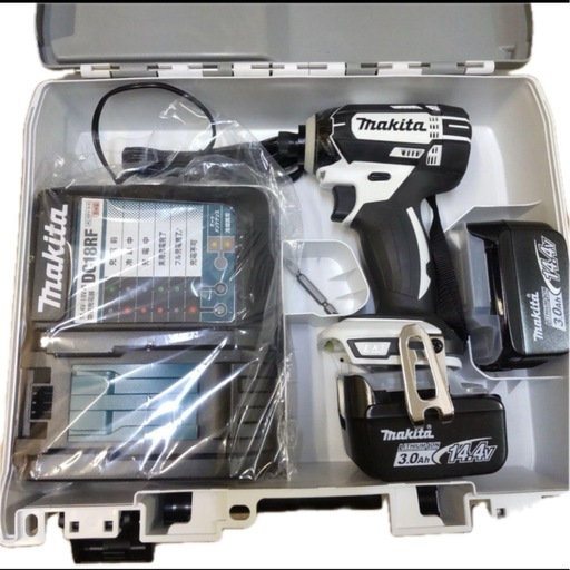 マキタ TD138DRFXW 充電式インパクトドライバ 白 14.4vフルセット