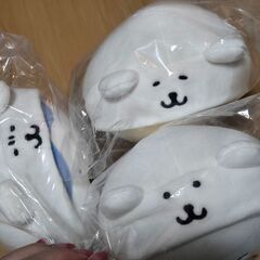 【新品】ナガノのくま　ちいかわにかぶられたぬいぐるみ コンプリートセットの画像