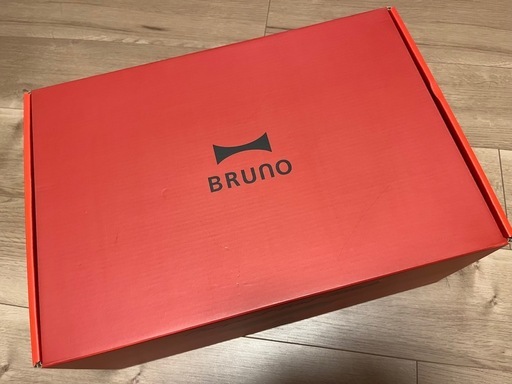 【未使用】BRUNO 赤 ホットプレート