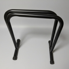 トレーニングベンチ (折りたたみ可能)とディップスバーの画像