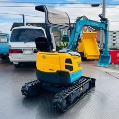 クボタ RX-153S ミニ油圧ショベル・1343時間・1.5tクラス・倍速・マルチ(4Way)・キャタ幅調整【下取りOK】の画像