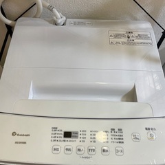 洗濯機　6kg 2021年製の画像