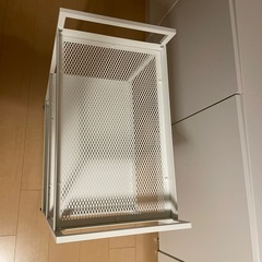 IKEA スチールラック　ホワイトの画像
