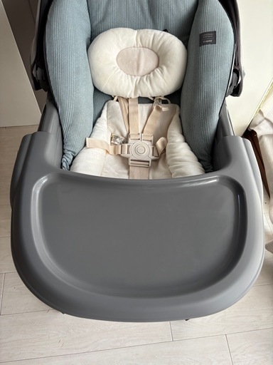 【美品】COMBI コンビ 電動ハイローチェア ホワイトレーベル ネムリラ AUTO SWING BEDi Long シェル EG ミ