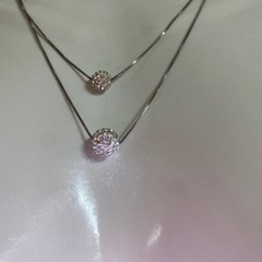 キラキラ輝く✨ネックレスの画像
