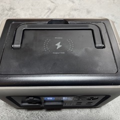 ‼️未使用‼️格安掲載‼️ALLPOWERS R600‼️ポータブル電源‼️置くだけ充電／USB端子／タイプC端子／100Vコンセント／シガーソケット使用可能‼️リン酸鉄蓄電池‼️車中泊・アウトドア・長距離移動等に‼️人気のグレー＆マットブラック‼️早い者勝ち‼️の画像