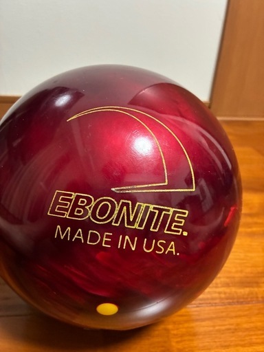 中古ボーリングボール 2 本の指 15p エボナイト(EBONITE) ミッション 3