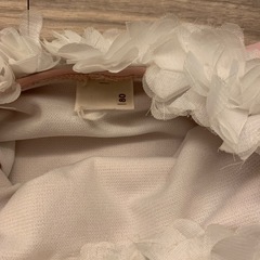フリル付きベビー水着 80 petit　mainの画像