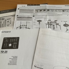 [美品]  ローランド電子ドラム　TD-25の画像