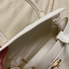 CHARLES & KEITH、ホワイト、バックの画像