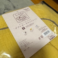 ばら売りok!!!掛け布団《ダブルガーゼキルトケット シングル 140×190cm とりこ ToRiCo」》の画像