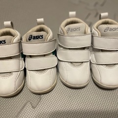 アシックス　スクスク　ファーストシューズ　12センチ13センチの画像