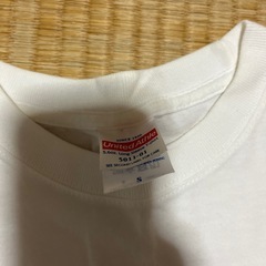 ⓪ メンズS 長袖　白Tシャツの画像