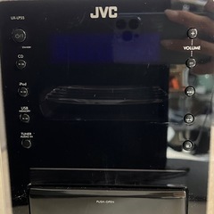 JVC CA-UXLP55-B CDコンポ iPod dock対応 リモコン付の画像