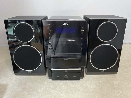 JVC CA-UXLP55-B CDコンポ iPod dock対応 リモコン付 【公式通販】