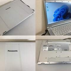 🍑【超美品】最新Windows11「Panasonic」CFLX6-2 正規Office2021 「管理No7-2」の画像
