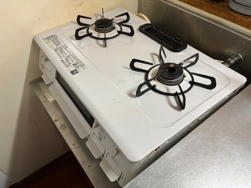 【良品／10/2(木)まで】Paloma ガスコンロ・ガステーブル PA-S45H-R／半年使用