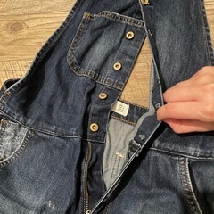【ZARA】デニムサロペットの画像