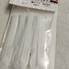 カーテンフック　新品未使用　トーソー　90ミリ　5本入の画像