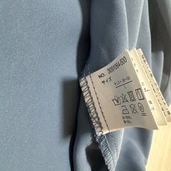 しまむら blistorm L メンズシャツ 半袖　水色の画像