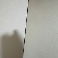 ウォールナット調スタンドミラーの画像