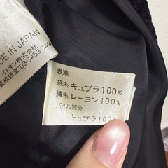 FRANCO FERRARO 黒ジャケット 日本製 9号相当の画像