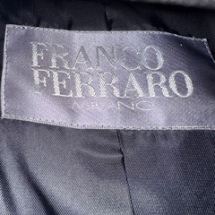 FRANCO FERRARO 黒ジャケット 日本製 9号相当の画像