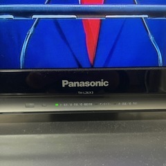 テレビ　panasonic 26インチ　テレビ台の画像
