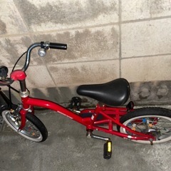 子供用自転車の画像