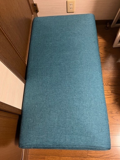 2人掛けソファーベッド&オットマン付き