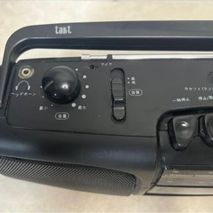 takt TCR-05 ラジカセ AM/FM カセット再生OKの画像