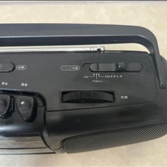 takt TCR-05 ラジカセ AM/FM カセット再生OKの画像