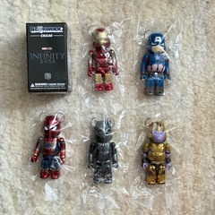 MARVEL  INFINITYSAGA BE@RBRICK ベアブリック　マーベル　アベンジャーズ　アイアンマン インフィニティの画像